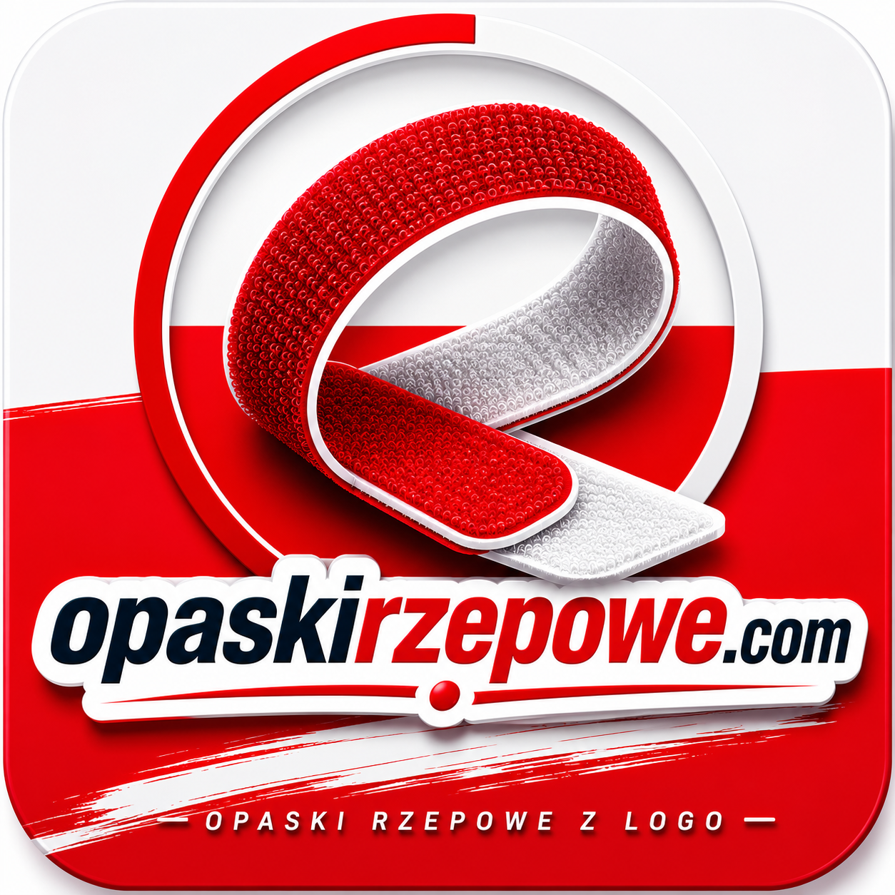 Opaski Rzepowe z Logo | Personalizowane Opaski Rzepowe dla Firm